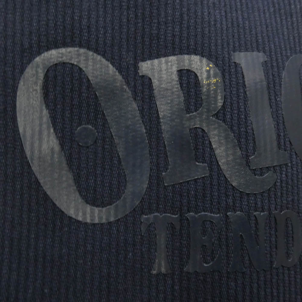 TENDERLOIN テンダーロイン 15AW T-COACH JKT PIQUE ロゴワッペン コーデュロイ ボア コーチジャケット ネイビー系 XL【中古】