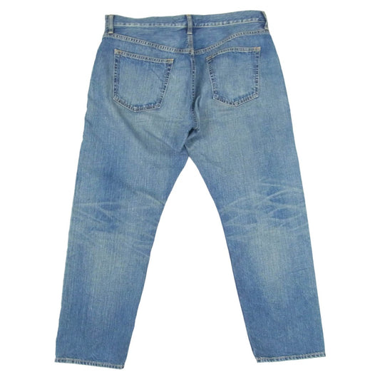 JUNYA WATANABE COMME des GARCONS MAN ジュンヤワタナベコムデギャルソンマン 23SS WK-P015 Andy Warhol P015 綿 セルヴィッチ アンディ・ウォーホル パッチワーク デニム パンツ インディゴブルー系 L【中古】