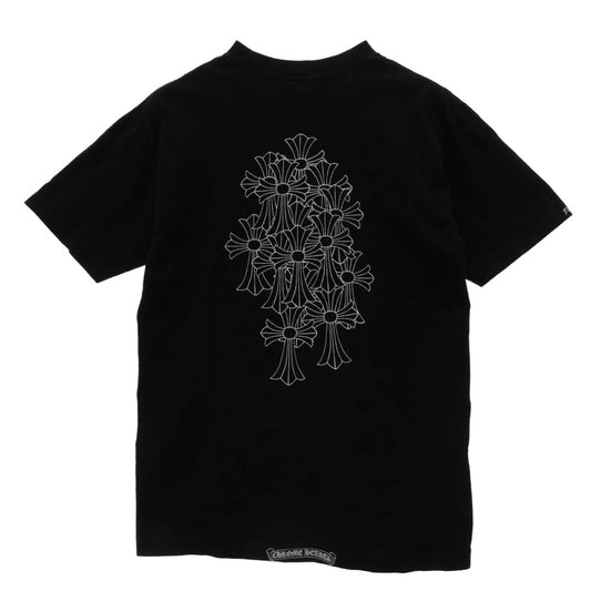 CHROME HEARTS クロムハーツ(原本無) OLD オールド ホースシュープリント セメタリーバックプリント Tシャツ ブラック系 M【中古】