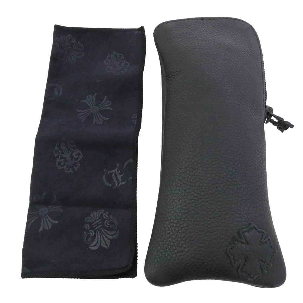 CHROME HEARTS クロムハーツ(原本無) HEY JACK U LATE Ⅱ ダガー サングラス アイウェア ブラック系 50□16-151【中古】