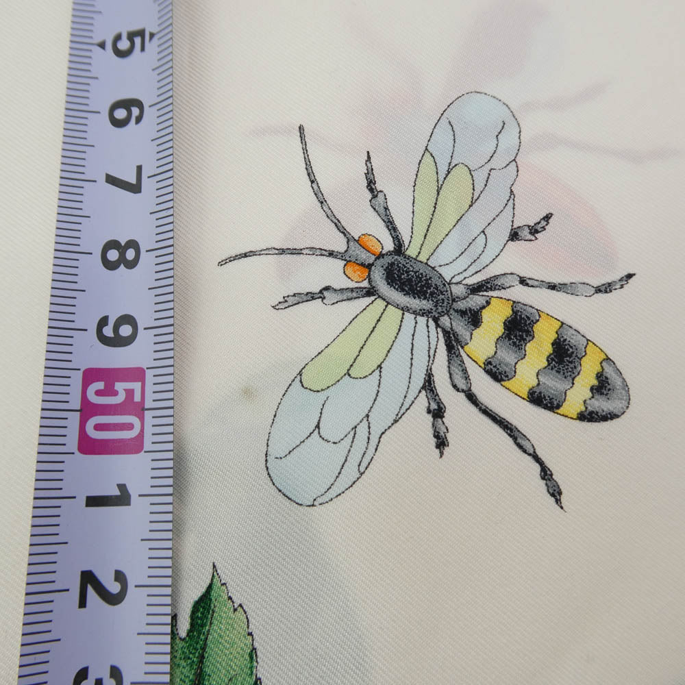 GUCCI グッチ 果物 総柄 大判 スカーフ オフホワイト系【中古】