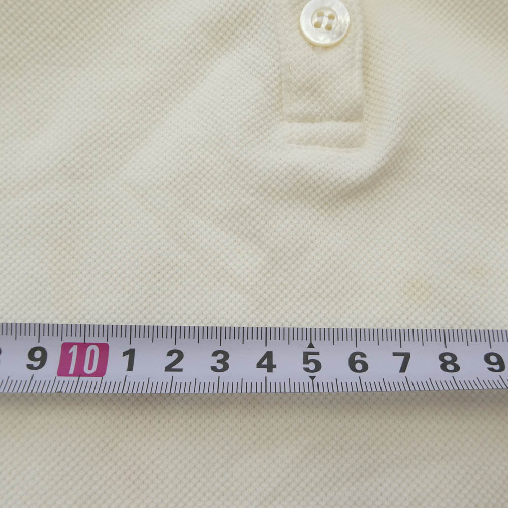 Christian Dior クリスチャンディオール 443T10A4122 Dioriviera Polo Shirt ロゴ 半袖 ポロ シャツ ホワイト系 XS【中古】