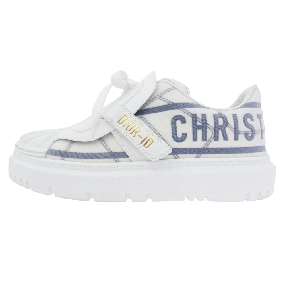 美品✨クリスチャンディオール　Christian Dior ID スニーカー 白 Christian Dior クリスチャンディオール Dior-ID スニーカー ホワイト