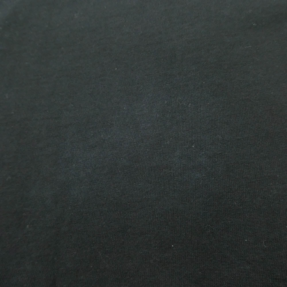 バルムング グラフィックプリント オーバーサイズ ビッグシルエット 半袖 Tシャツ カットソー ブラック ブラック系 XL【中古】