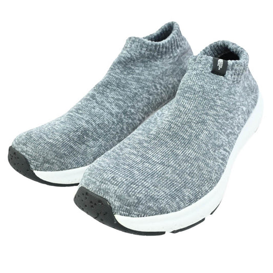 THE NORTH FACE ノースフェイス NF51889 TRAVERSE VELOCITY トラバース ベロシティ ニット ウォータープルーフ スニーカー グレー系 28cm【美品】【中古】