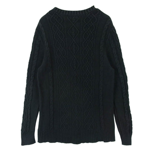 HYSTERIC GLAMOUR ヒステリックグラマー 0261NS03 Original Blues オリジナルブルース インディゴ ニット セーター ダークグレー系 M【中古】