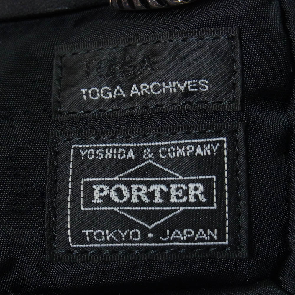 PORTER ポーター TOGA トーガ 23SS Shoulder Hand Bag ショルダー ハンド バッグ ブラック系【中古】