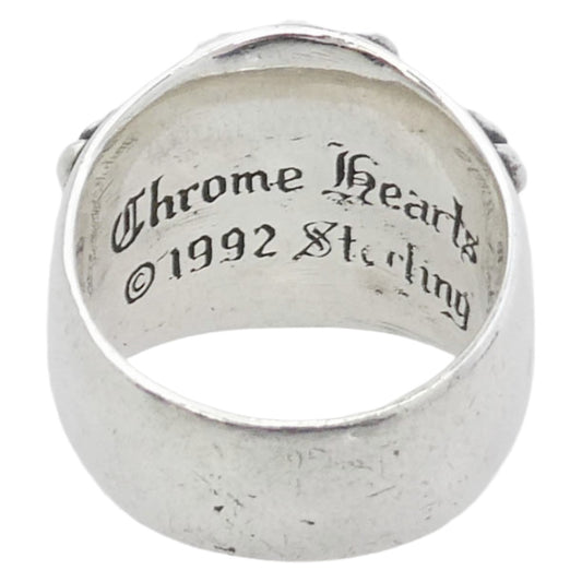 CHROME HEARTS クロムハーツ(原本無) KEEPER キーパー リング シルバー系 約20号【中古】