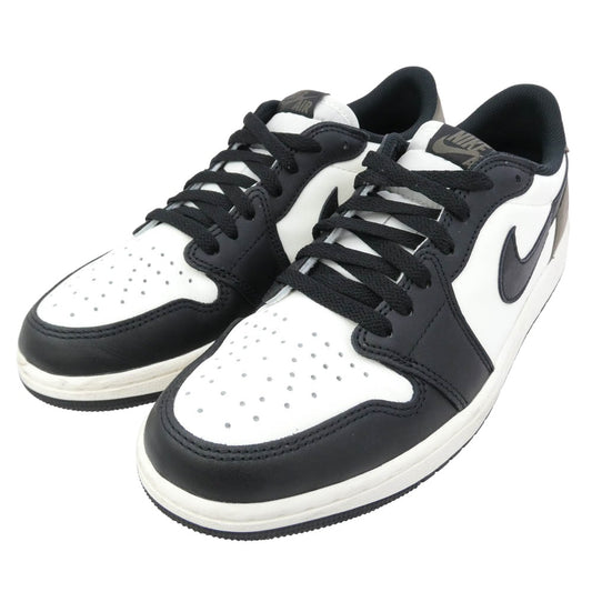 NIKE ナイキ CZ0790-102 Air Jordan 1 Retro Low OG Mocha AJ1 エアジョーダン1 レトロ ロー OG モカ ローカット スニーカー 白×黒×モカ系 27.5cm【中古】