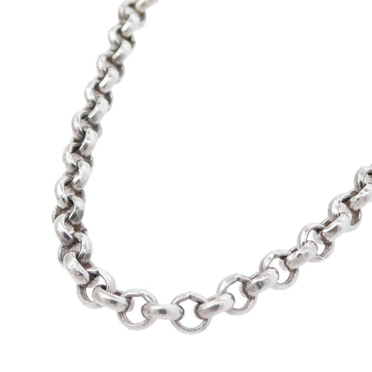 CHROME HEARTS クロムハーツ(原本無) 16inch NECKCHAIN R16 オールド 16インチ ロールチェーン ネックレス シルバー系【中古】