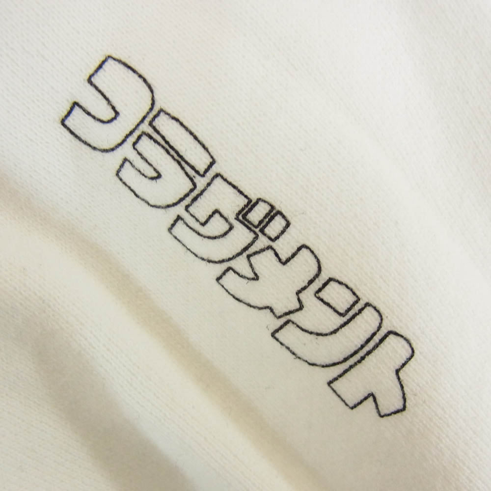 uniform experiment ユニフォームエクスペリメント FRAGMENT DESIGN フラグメントデザイン UE-220077 UNICO PULLOVER SWEAT HOODIE プルオーバー スウェット フーディー パーカー ホワイト系 2【中古】