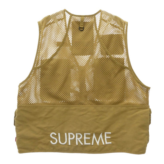 Supreme シュプリーム 20SS NP22003I × THE NORTH FACE ノースフェイス CARGO VEST BEIGE カーゴ ベスト ベージュ系 M【中古】