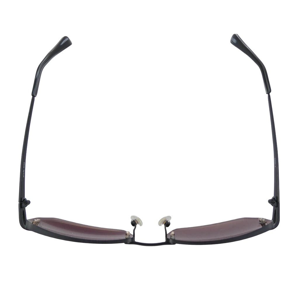STYLE EYES スタイルアイズ 度入り カラーレンズ 眼鏡 メガネ アイウェア 0395-3 ブラック系【中古】