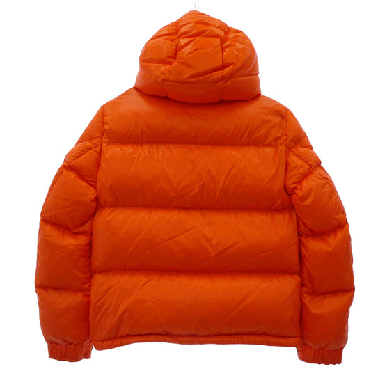 MONCLER モンクレール 19AW E20914191005 WILSON ウィルソン フロントロゴパッチ ダウン ジャケット オレンジ系 2【中古】