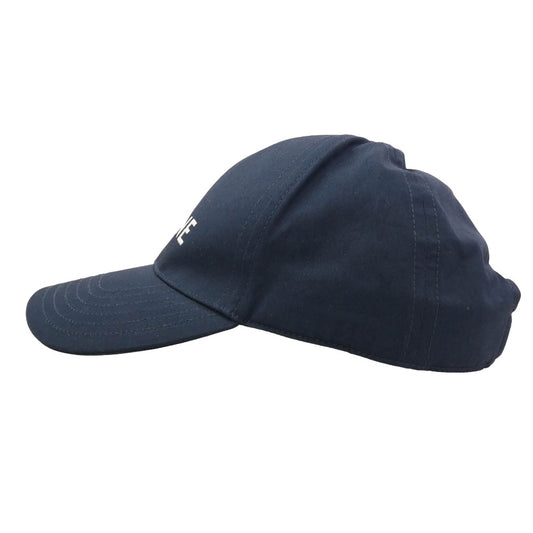 CELINE セリーヌ 2AUA1969P CASQUETTE BASEBALL ロゴ刺繍 ベースボール キャップ ネイビー系 L【極上美品】【中古】