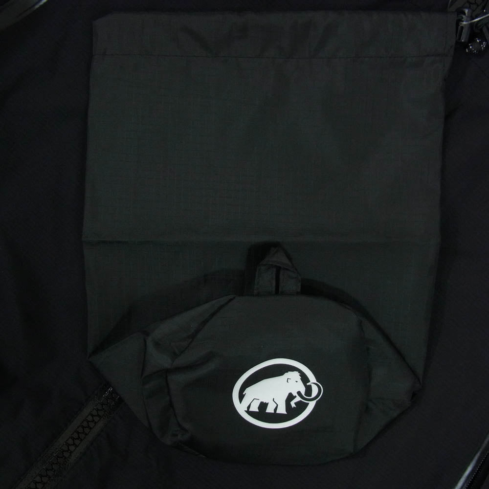 Mammut マムート 1010-32070 Masao Light 2.0 HS Hooded Jacket マサオ ライトハードシェル フーデッド ジャケット ブラック系 2XL【中古】