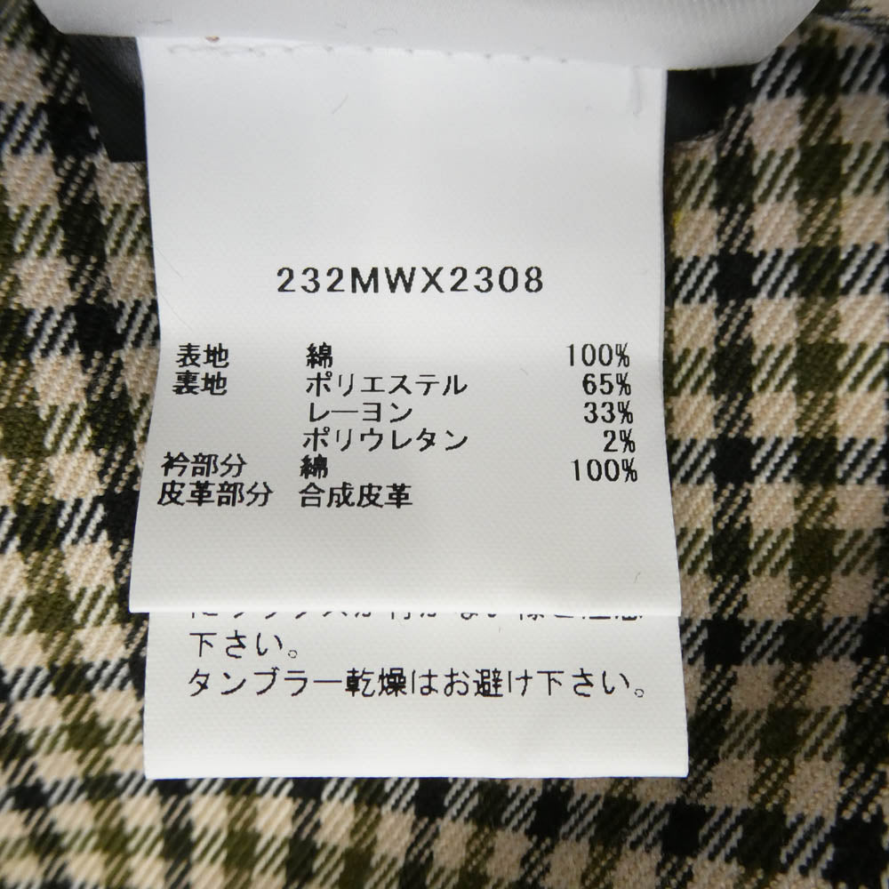 Barbour バブアー 23AW MWX2308PU71 BEAUTY&YOUTH ビューティーアンドユース別注 BEAUFORT OS WAX ビューフォート オイルド ワックス コート ジャケット パープル系 42【中古】