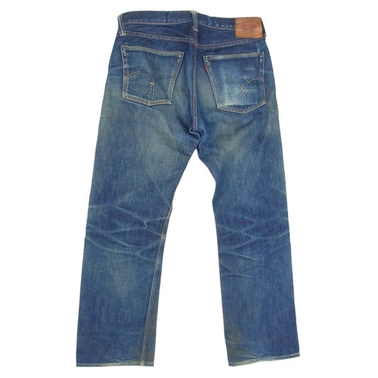FULLCOUNT フルカウント 1108 1108 Slim Straight Denim 13.7oz ボタンフライ デニム パンツ インディゴブルー系 31【中古】