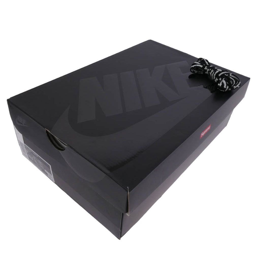 Supreme シュプリーム CU9225-001 Air Force 1 Low Black エアフォース1 ロー ブラック ローカット スニーカー ブラック系 ブラック系 27cm【極上美品】【中古】