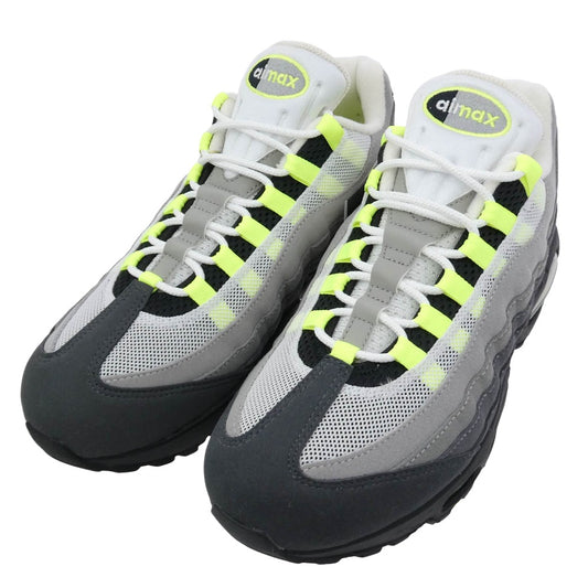 NIKE ナイキ HM4740-001 Air Max 95 OG Big Bubble Neon Yellow 2025 2026 エアマックス95 OG ビッグバブル ネオンイエロー イエローグラデ ローカット スニーカー グレー系 27cm【新古品】【未使用】【中古】