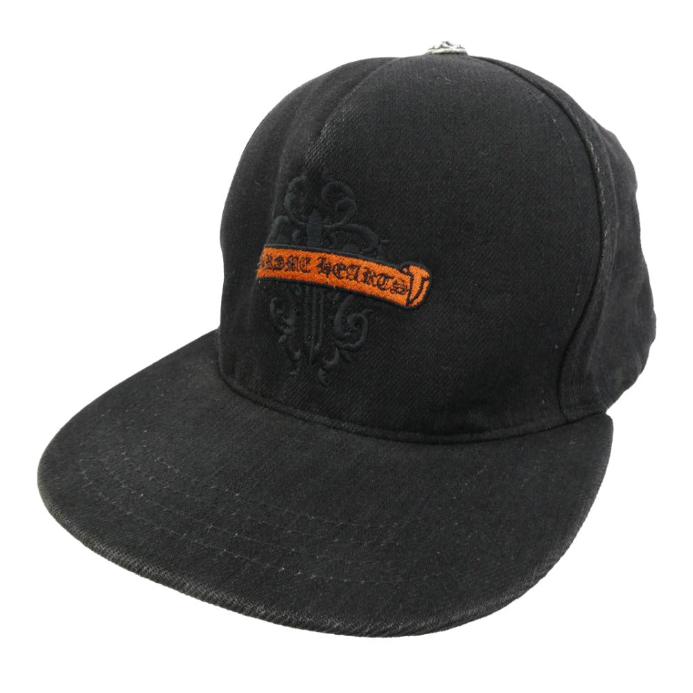CHROME HEARTS クロムハーツ（原本無） DAGGER TRUCKER CAP ダガーエン