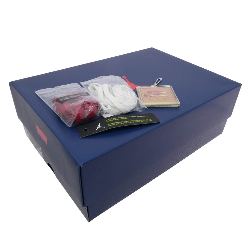 NIKE AIR JORDAN ナイキ ジョーダン Levi's リーバイス IH7959-400 Air Jordan 3 Retro SP Indigo and Gym Red エアジョーダン3 レトロ SP インディゴ アンド ジムレッド ハイカット スニーカー インディゴブルー系 26.5cm【新古品】【未使用】【中古】