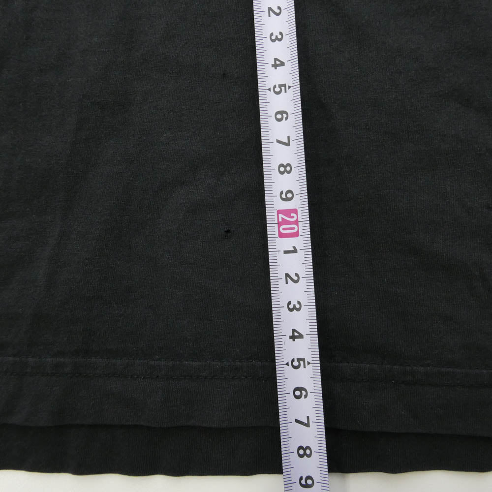 CHROME HEARTS クロムハーツ(原本無) CH CRS T-SHRT CHクロスプリント ネックロゴ クルーネック 半袖 Tシャツ ブラック系 M【中古】