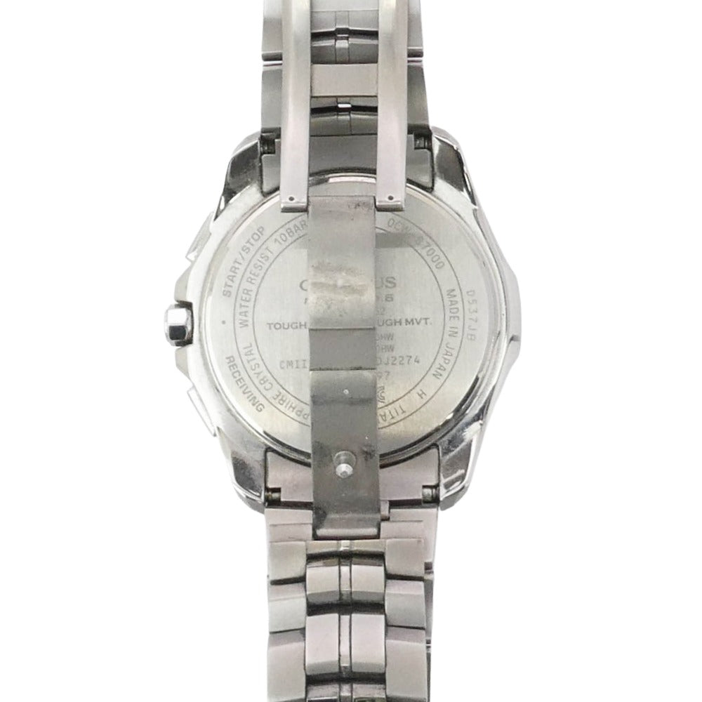 CASIO OCEANUS カシオ オシアナス OCW-S7000-2AJF 世界1500本限定 OCEANUS オシアナス 電波ソーラー 腕時計 ウォッチ シルバー系 ブルー系【中古】