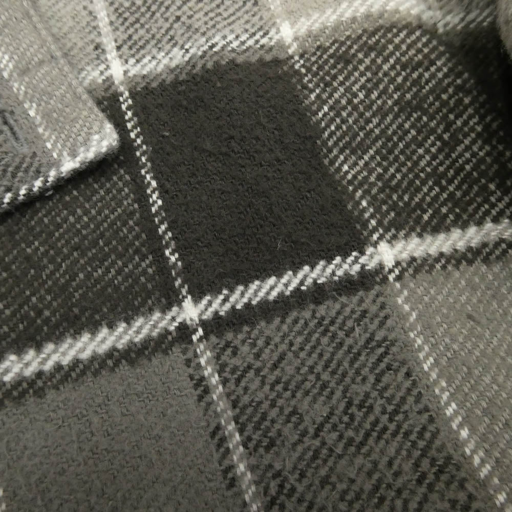 TENDERLOIN テンダーロイン FLANNEL CHECK SHT フランネル チェック 長袖 シャツ グレー系 M【中古】