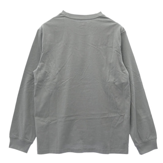 Supreme シュプリーム 20AW Small Box L/S Tee スモールボックス ロングスリーブ 長袖 Tシャツ カットソー グレー系 M【極上美品】【中古】