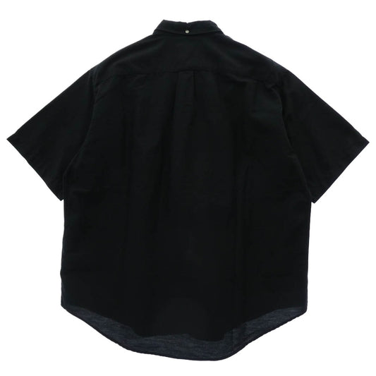 Supreme シュプリーム 23SS Loose Fit S/S Oxford Shirt ルーズフィット ショートスリーブ オックスフォード 半袖 シャツ ブラック系 M【美品】【中古】