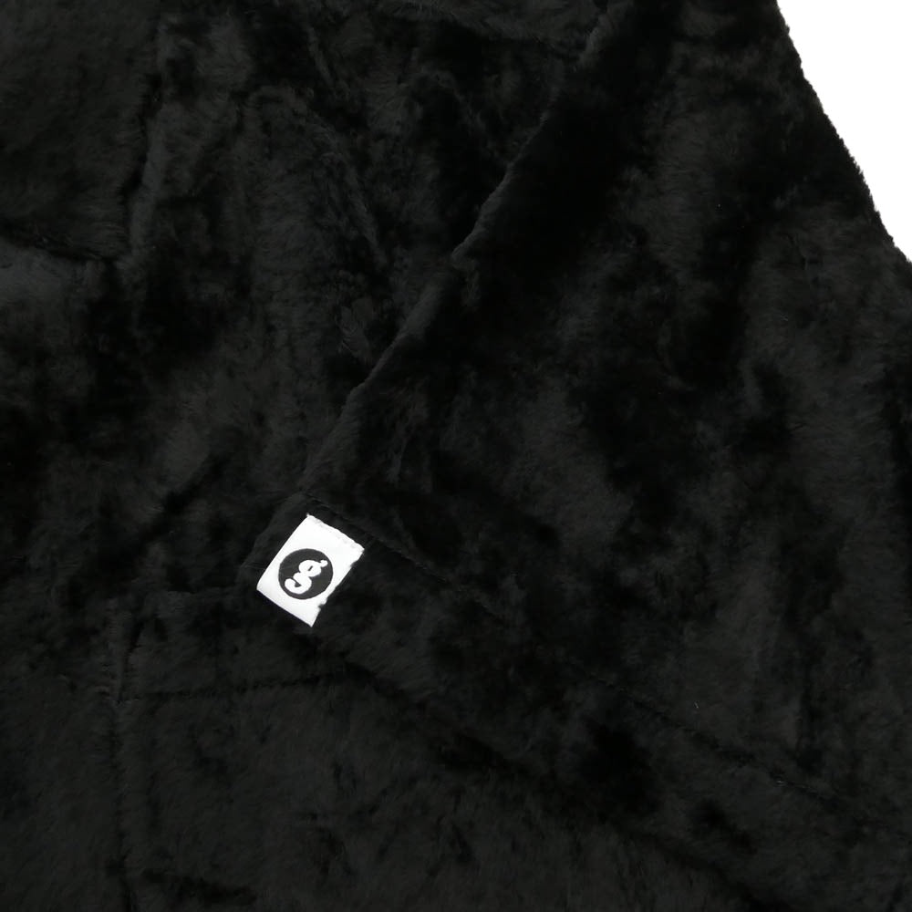 Supreme シュプリーム 25SS x GOODENOUGH グッドイナフ Crushed Rayon S/S Shirt クラッシュ レーヨン ショートスリーブ 半袖 シャツ ブラック系 L【極上美品】【中古】
