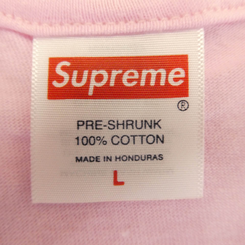 Supreme シュプリーム 24AW Grinch Tee グリンチ Tシャツ フロントプリント 半袖 カットソー ピンク系 L【新古品】【未使用】【中古】