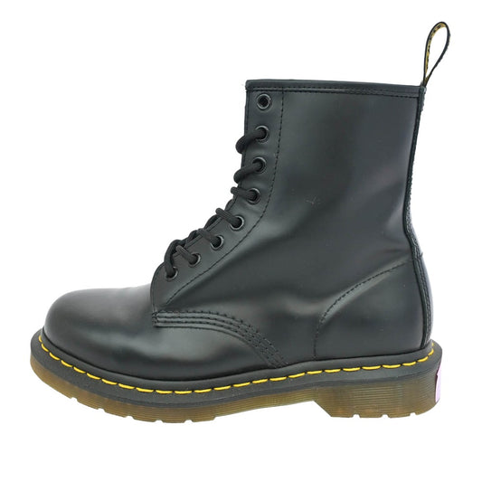 Dr.Martens ドクターマーチン 11822 8ホール レザー レースアップ ブーツ ブラック系 38【中古】