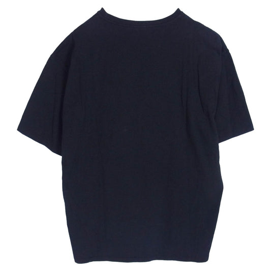 WACKO MARIA ワコマリア ロゴ プリント 半袖 Tシャツ ブラック系 M【中古】