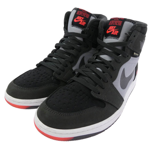 NIKE AIR JORDAN ナイキ ジョーダン DB2889-002 Air Jordan 1 Element GORE-TEX Black Cement エアジョーダン1 エレメント ゴアテックス ブラックセメント ハイカット スニーカー ブラック系 27cm【中古】