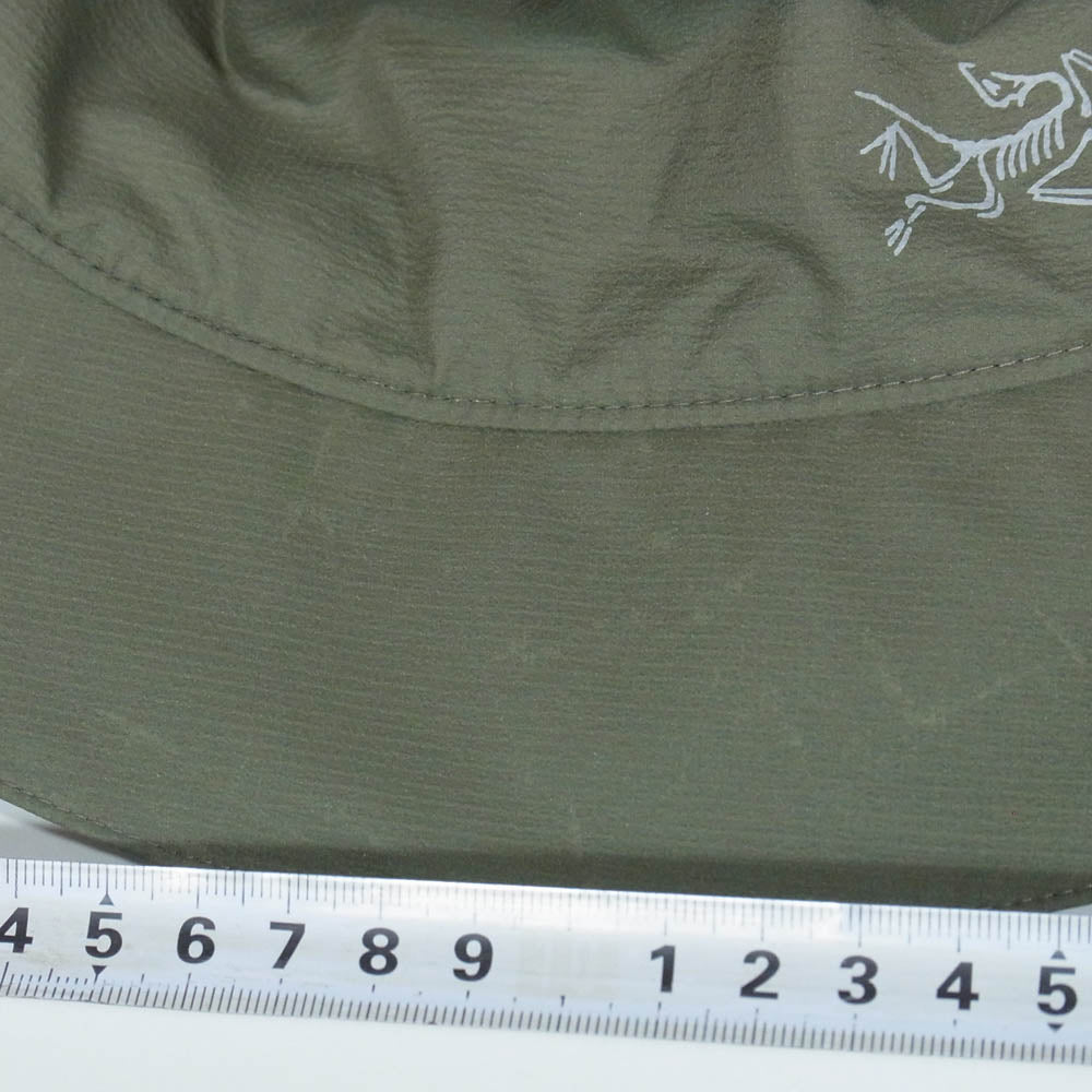 ARC'TERYX アークテリクス X000007767 Aerios Bucket Hat エアリオス バケットハット 帽子 緑灰系【中古】