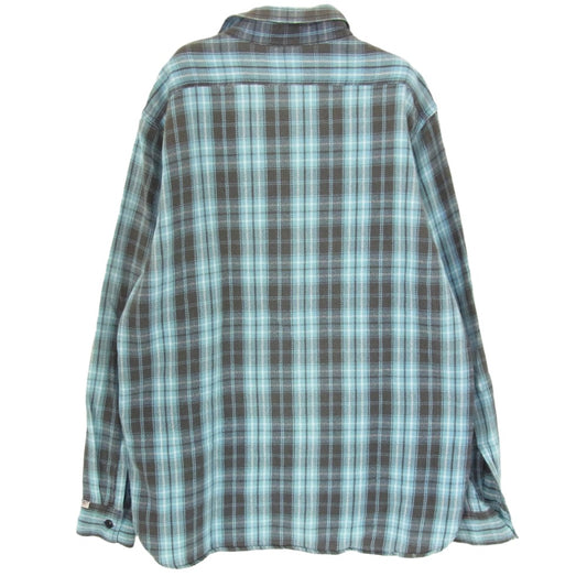 SUGAR CANE シュガーケーン SC23103 チェック 長袖 ネルシャツ ライトブルー系 M【中古】