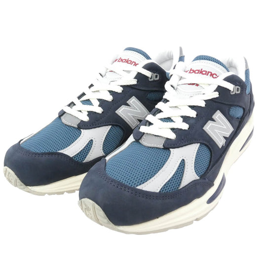 NEW BALANCE ニューバランス U991VN2 991V2 Vintage Sport ヴィンテージスポーツ ローカット スニーカー ブルー系 ホワイト系 27cm【新古品】【未使用】【中古】