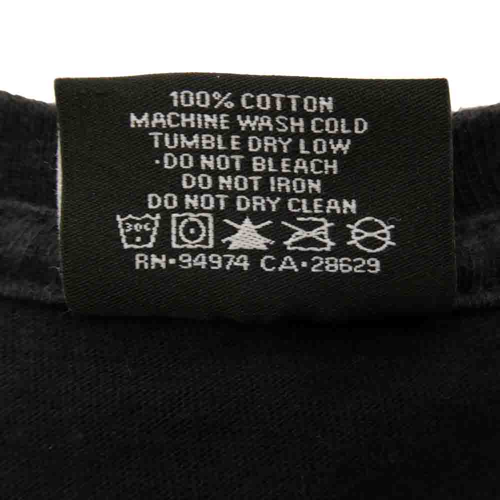 STUSSY ステューシー TOKYO 東京限定 プリント クルーネック 半袖 Tシャツ ブラック系 M【中古】