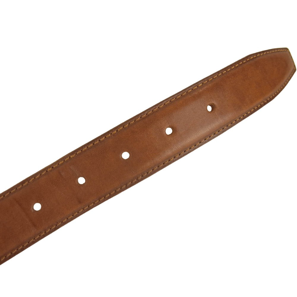 Felisi フェリージ 69916 LEATHER BELT レザー ベルト ブラウン系 42-75【中古】