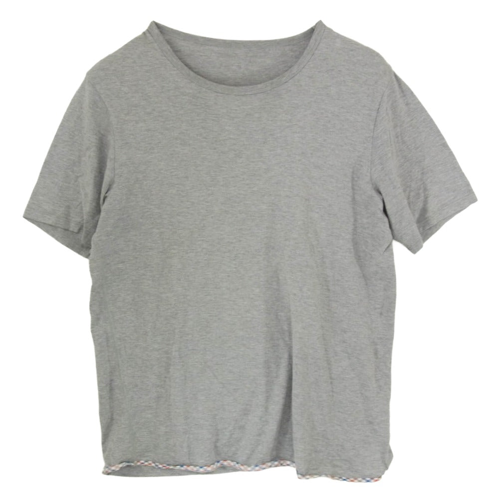 VISVIM ビズビム 0113305009001 リネンパイピング 半袖 Tシャツ グレー 