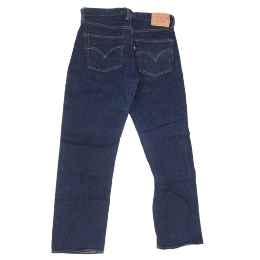Levi's リーバイス バレンシア工場製 USA製 ボタン裏555 551ZXX セルビッチ デニム パンツ インディゴブルー系 34【中古】