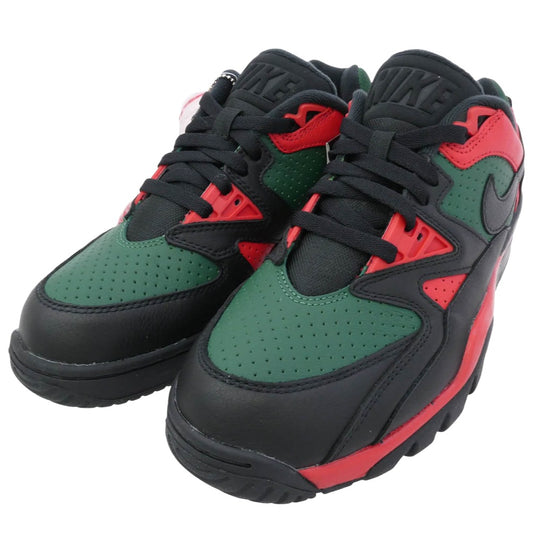 Supreme シュプリーム 21AW CJ5291-001 × Nike Air Cross Trainer 3 Low ナイキ エアクロストレーナー3 ロー カットスニーカー ブラック ブラック系 レッド系 グリーン系 27cm【新古品】【未使用】【中古】