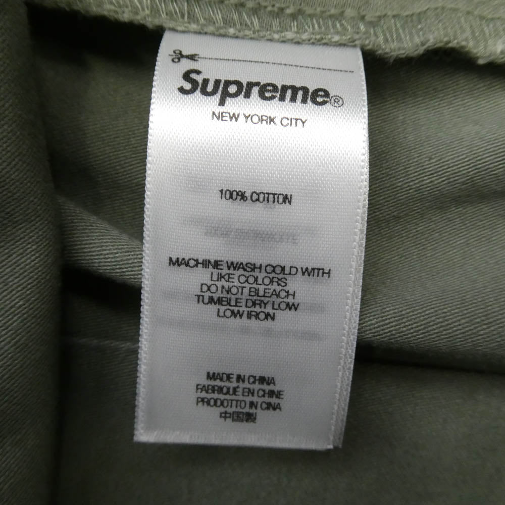 Supreme シュプリーム 24SS Cargo Pant 6ポケット コットン カーゴ パンツ カーキ系 32【美品】【中古】