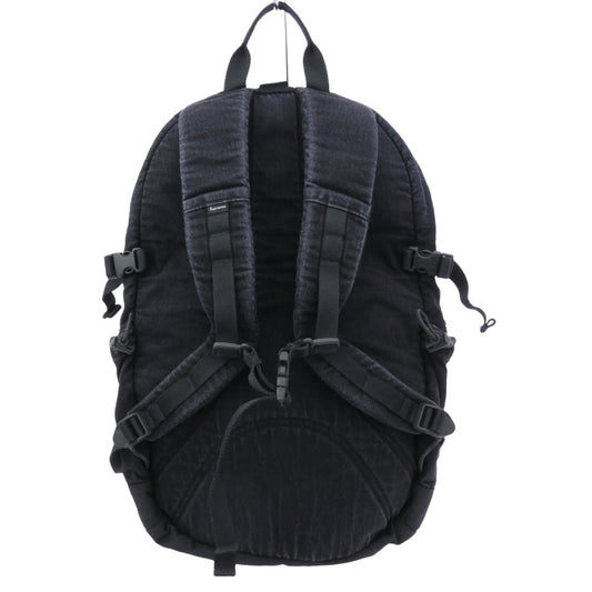 Supreme シュプリーム 25AW Backpack Black ブラック デニム バックパック リュック ブラック系【新古品】【未使用】【中古】