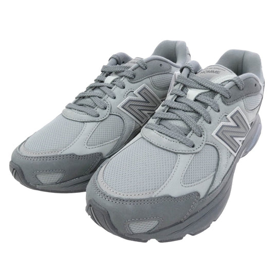 COMME des GARCONS HOMME コムデギャルソンオム NEW BALANCE ニューバランス HQ-K101-001 ローカット スニーカー グレー系 クリア系 28cm【新古品】【未使用】【中古】