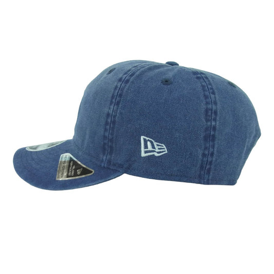 Ron Herman ロンハーマン 9FIFTY ウォッシュ加工 6パネル スナップバック キャップ 帽子 インディゴブルー系【美品】【中古】