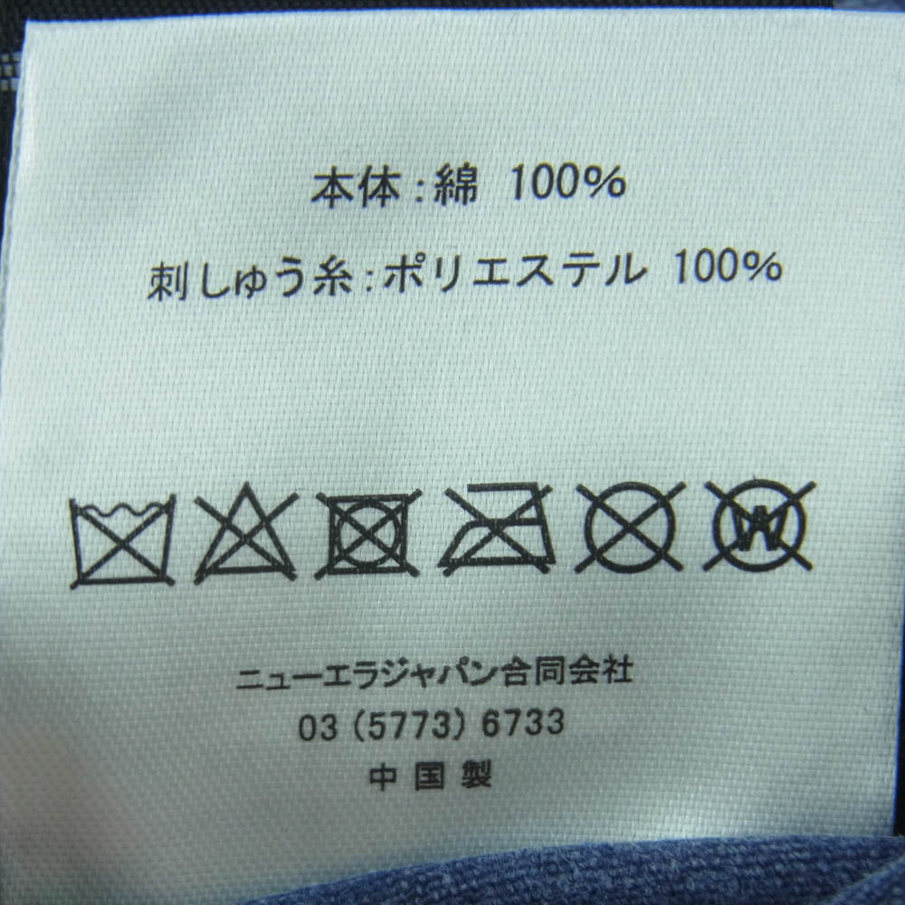 Ron Herman ロンハーマン 9FIFTY ウォッシュ加工 6パネル スナップバック キャップ 帽子 インディゴブルー系【美品】【中古】