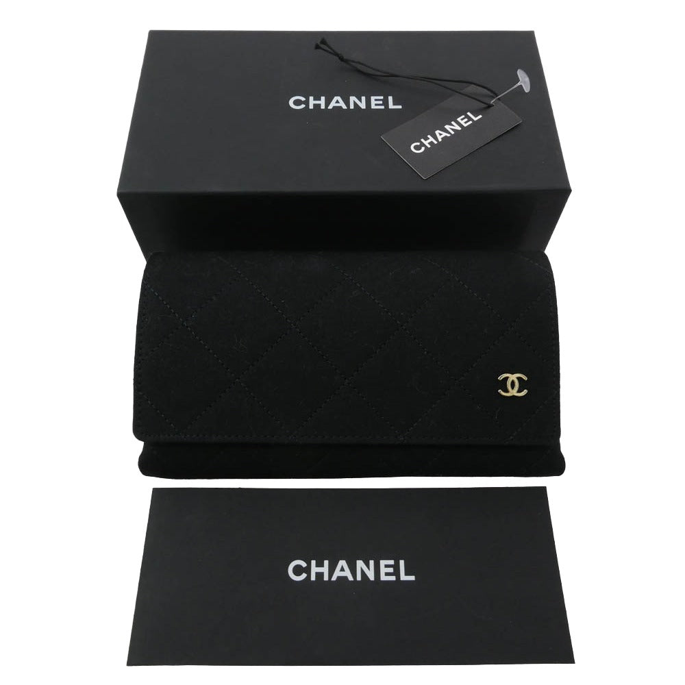 CHANEL シャネル CH5210-Q-A スクエア シェイプ チェーン サングラス ブラック系 ゴールド系 57□17 135【中古】